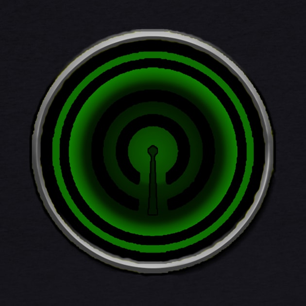 Green Caster Emblem (Radio Sentai Castranger) by Castranger